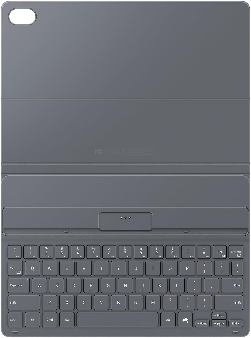 Samsung Book Cover Keyboard Slim per Galaxy Tab S11, Nero - immagine 3