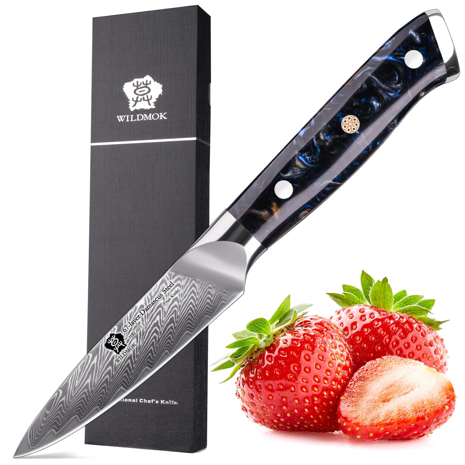 Wildmok Schälmesser - Coltello da Frutta 8cm