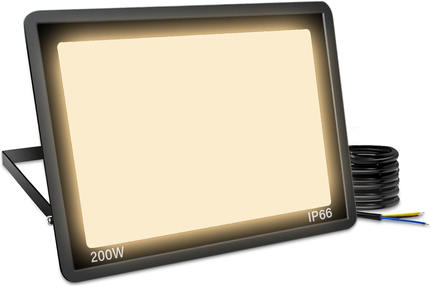 Blivrig Faro LED da Esterno 200W Bianco Caldo 3000K - immagine 1