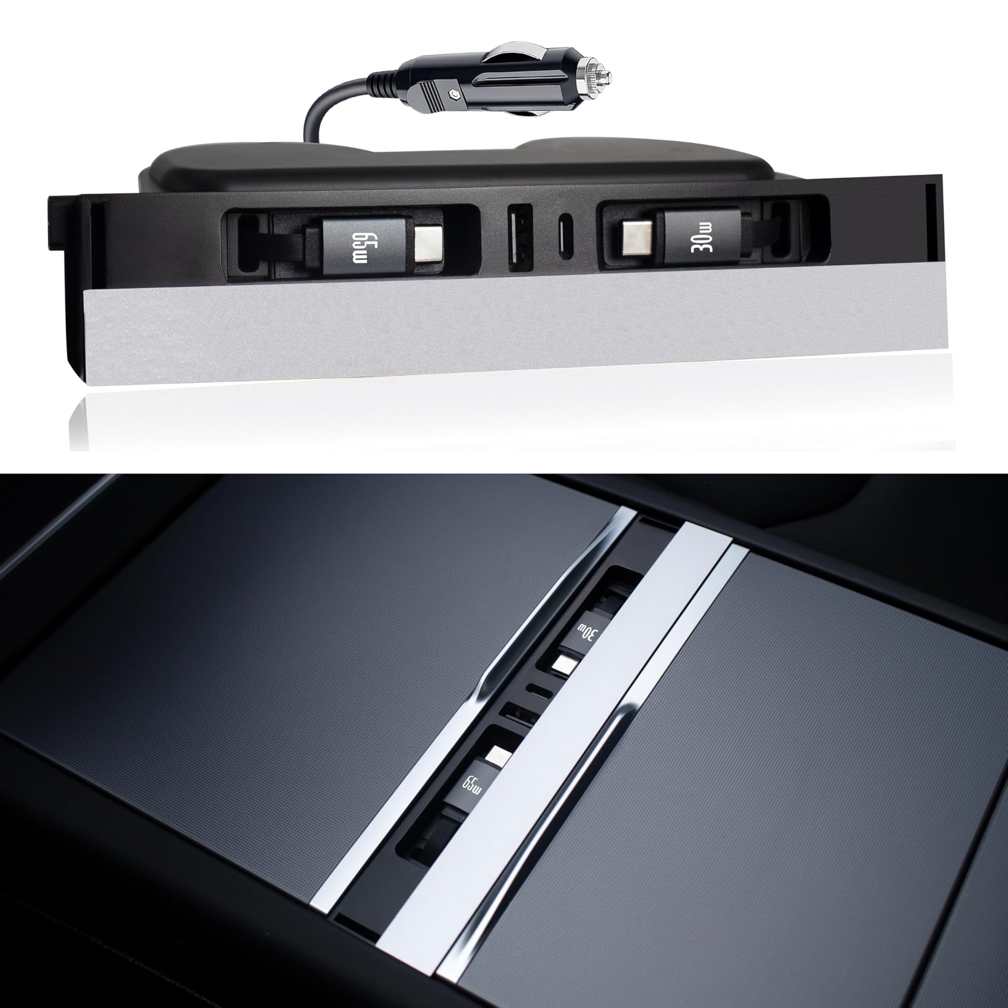 Leikaendi Hub Caricatore USB per Tesla 140W