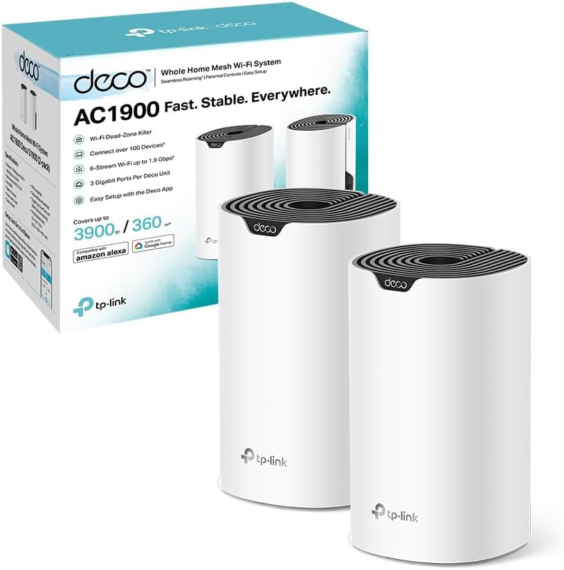 Tp-link Deco S1900(2-pack) - Router WiFi Mesh AC1900 - immagine 1