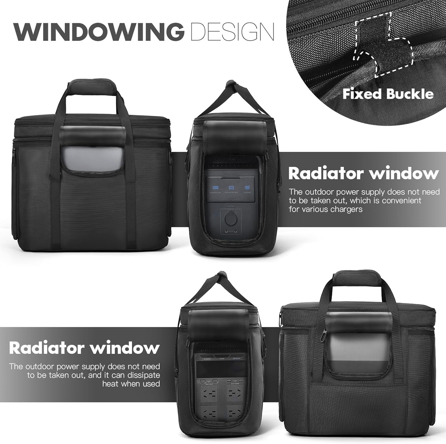 Custodia da Trasporto per ECOFLOW Delta 3 Plus - immagine 4