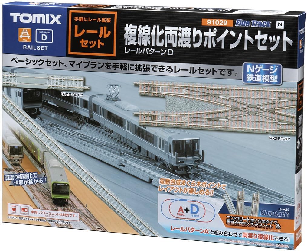 TomyTEC 970299 - Set di binari D - - immagine 1