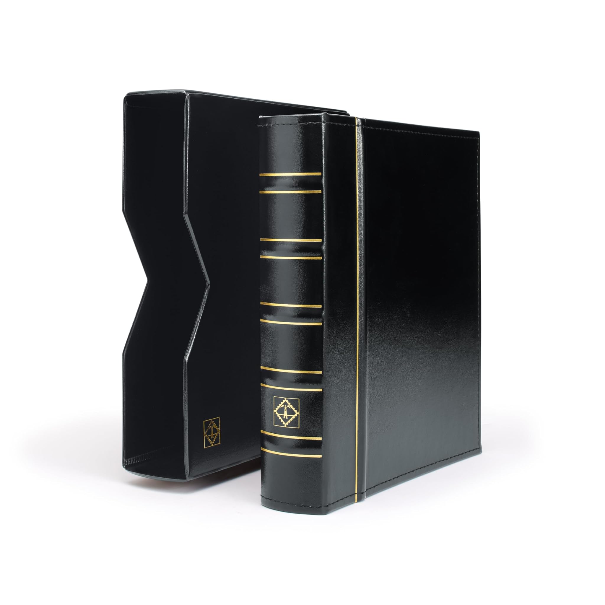 Leuchtturm 313506 Album per Monete Optima Classic, Nero