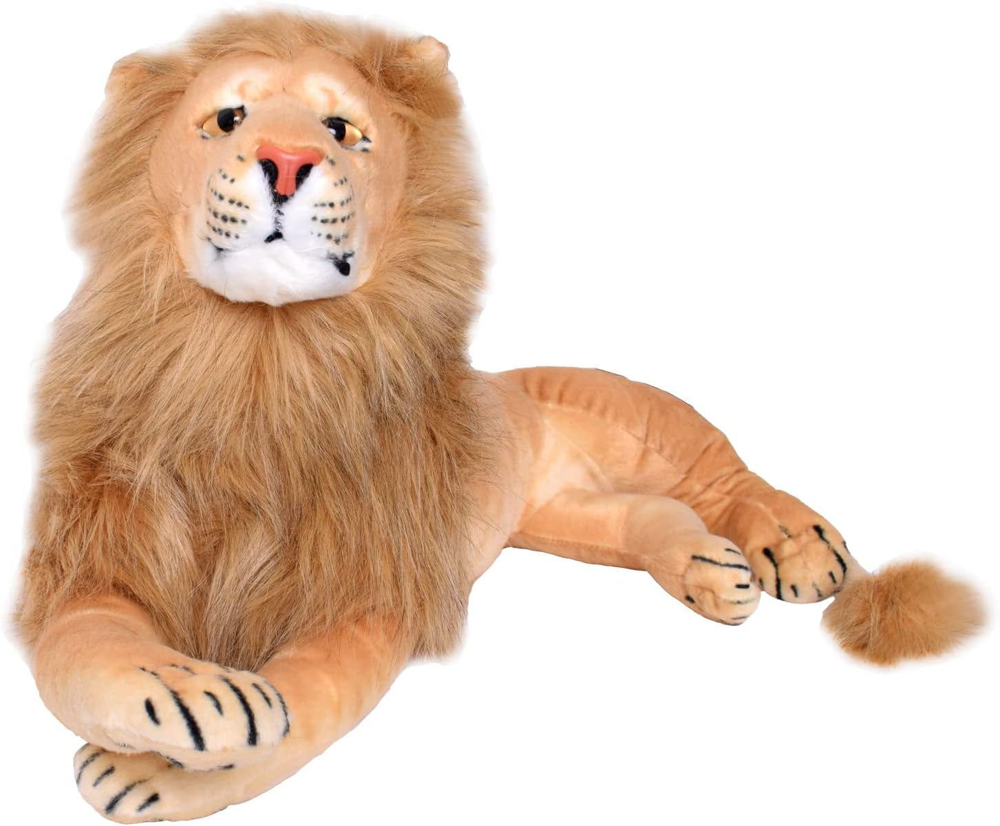 TE-Trend Peluche Leone XXL 70cm, Marrone - immagine 1
