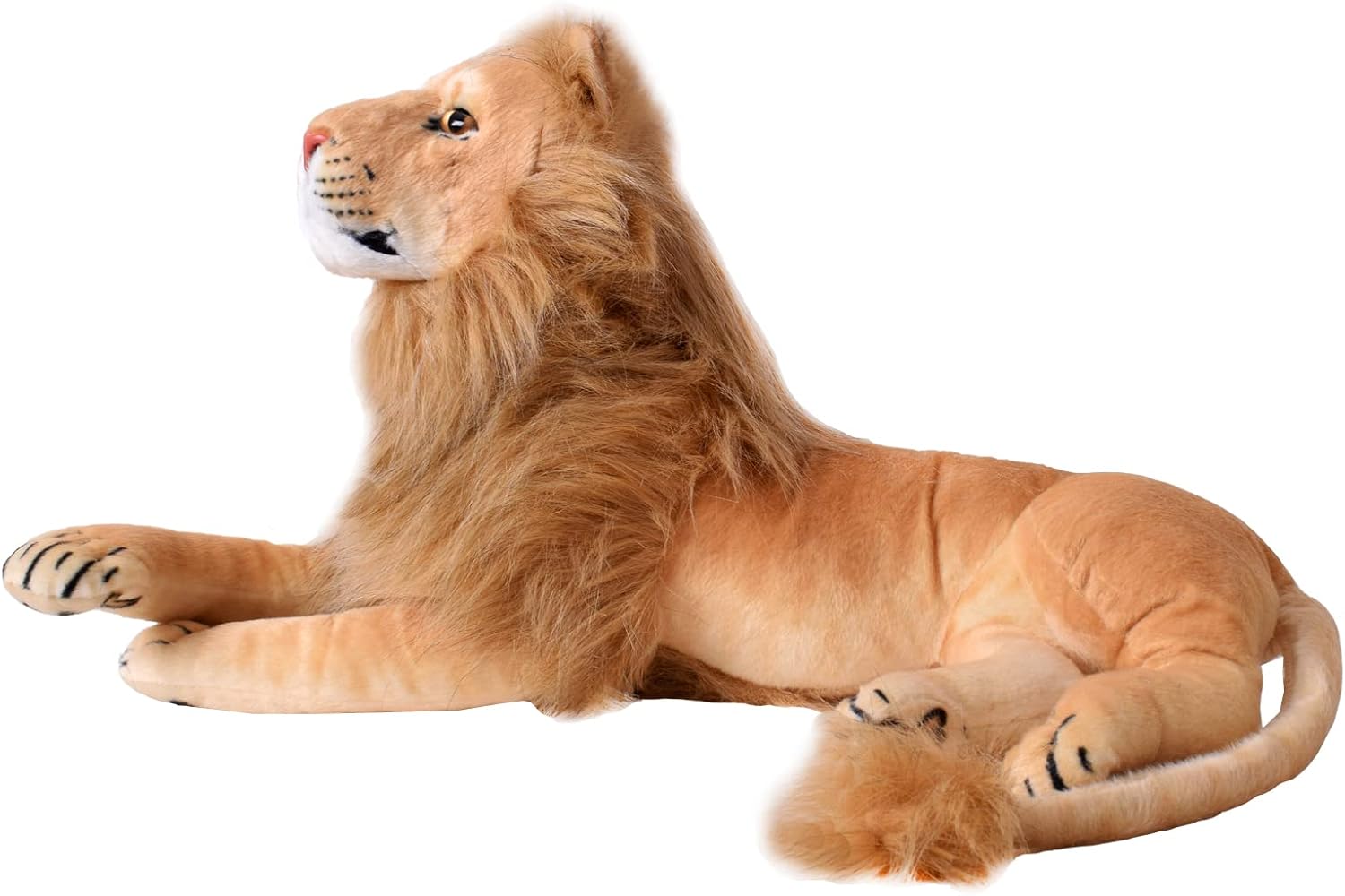 TE-Trend Peluche Leone XXL 70cm, Marrone - immagine 2
