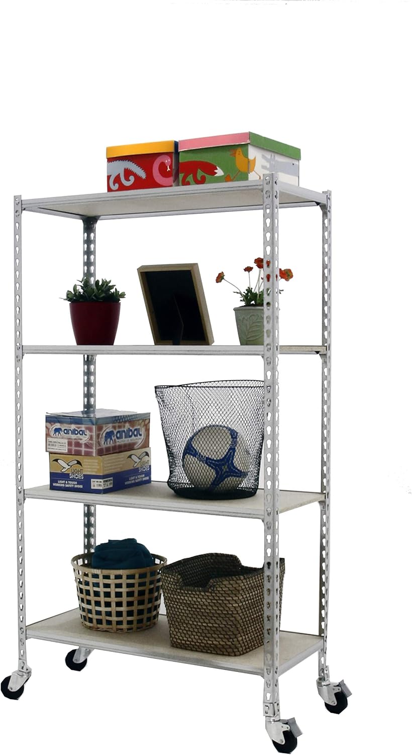 Simon Rack Scaffale Metallo Garage 4 Ripiani 1575x900x400mm - immagine 2