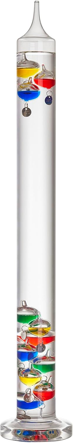 Tfa Dostmann Termometro in Vetro Analogico XL Galileo Galilei