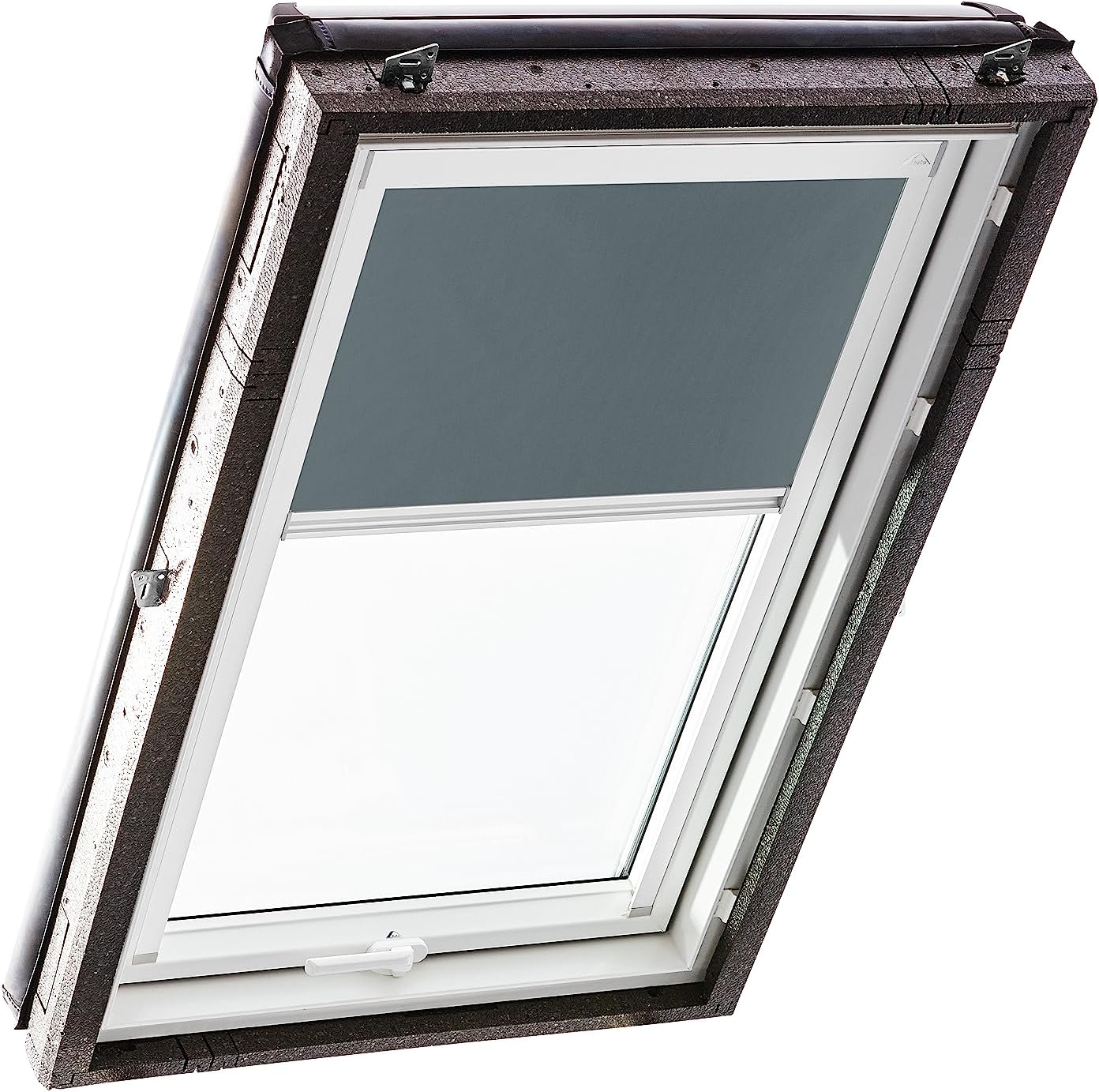 Tenda Oscurante Roto ZRV per Finestre da Tetto, Grigio Scuro