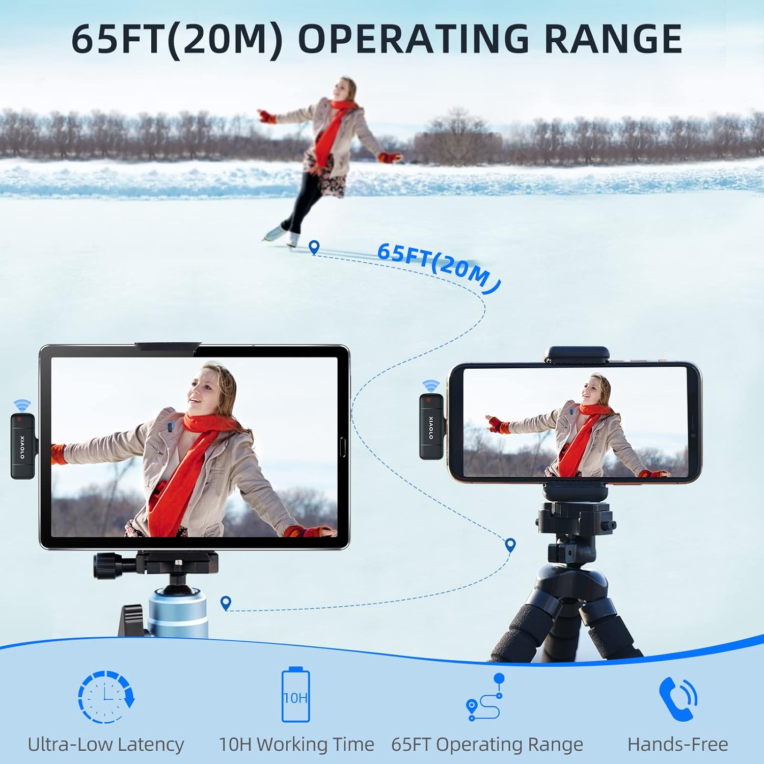 Xiaolo Microfono Lavalier Wireless per Android Type-C - immagine 5