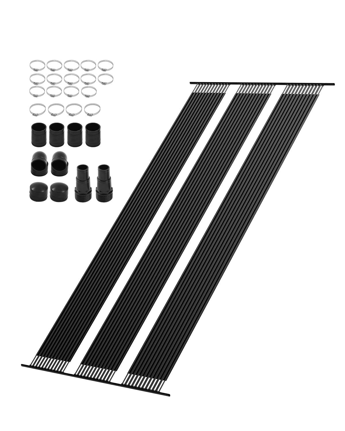 VEVOR Pannello Solare per Piscina in HDPE 1235x7340mm