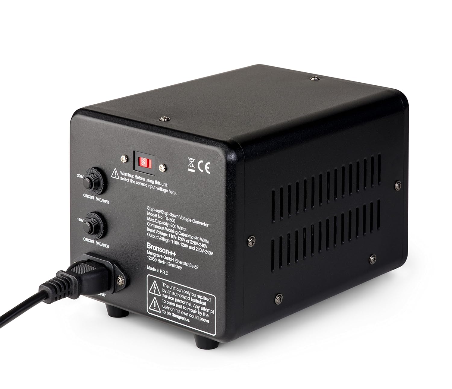 Bronson++ TI 800 - Trasformatore 110 Volt 800 Watt - immagine 3