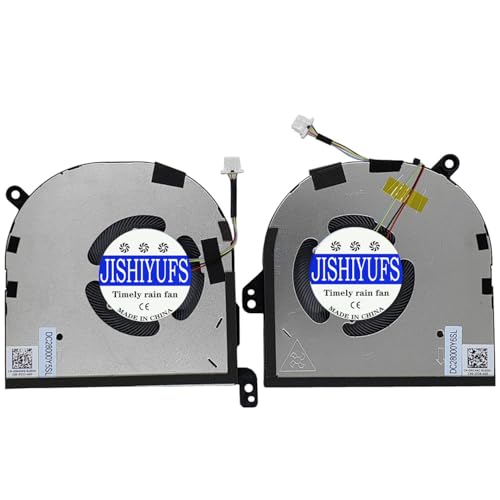 Jishiyufs Ventola CPU+GPU per Dell XPS 9520 Precision 5570