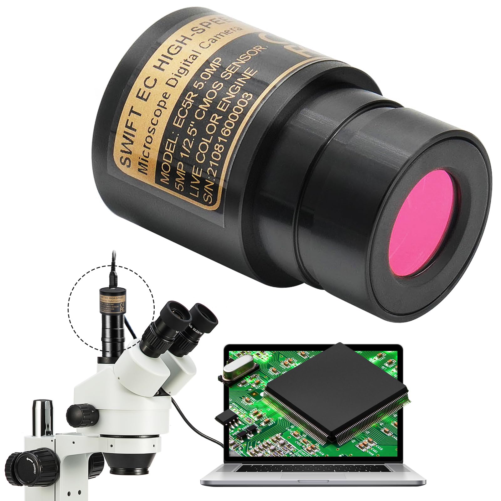 SWIFT EC5R - Microscopio Digitale 5.0 Megapixel