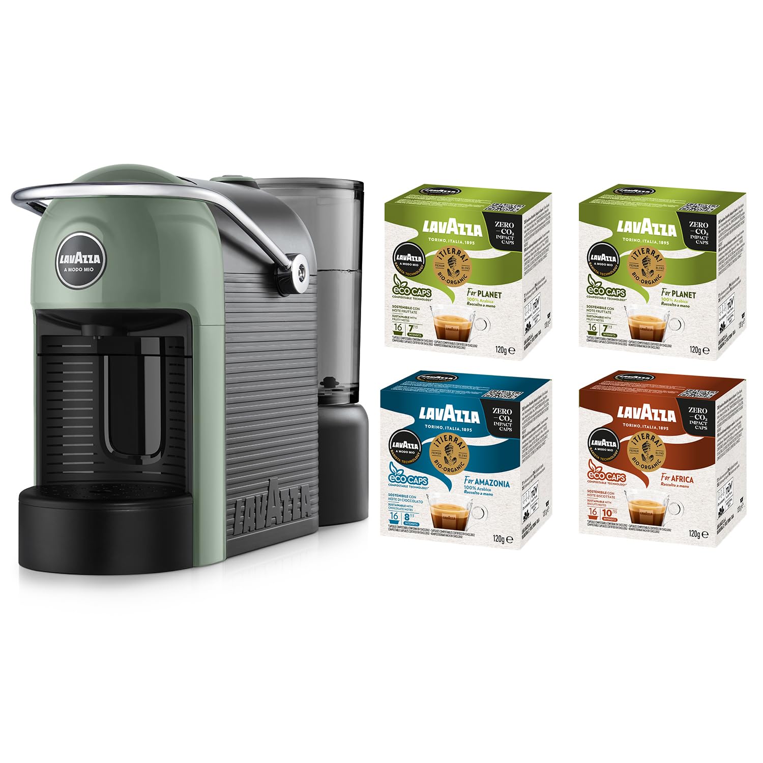 Lavazza A Modo Mio Jolie Evo - Macchina Caffè, Verde