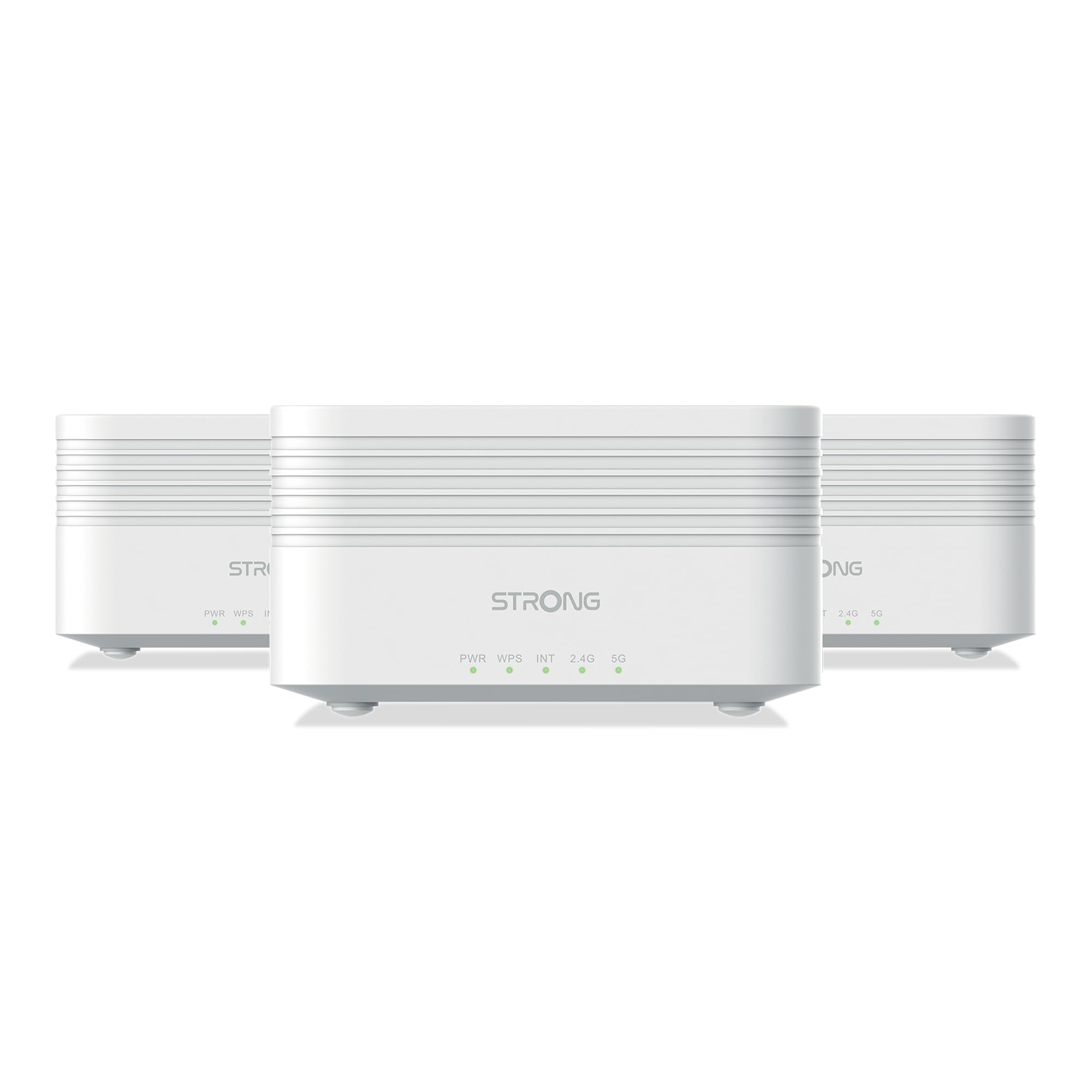 Strong - 3x Atria Mesh Kit AX3000 - Amplificatore WiFi 6, Bianco