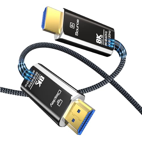 Mmobiel Cavo Fibra Ottica HDMI 8K 15m Ultra High Speed
