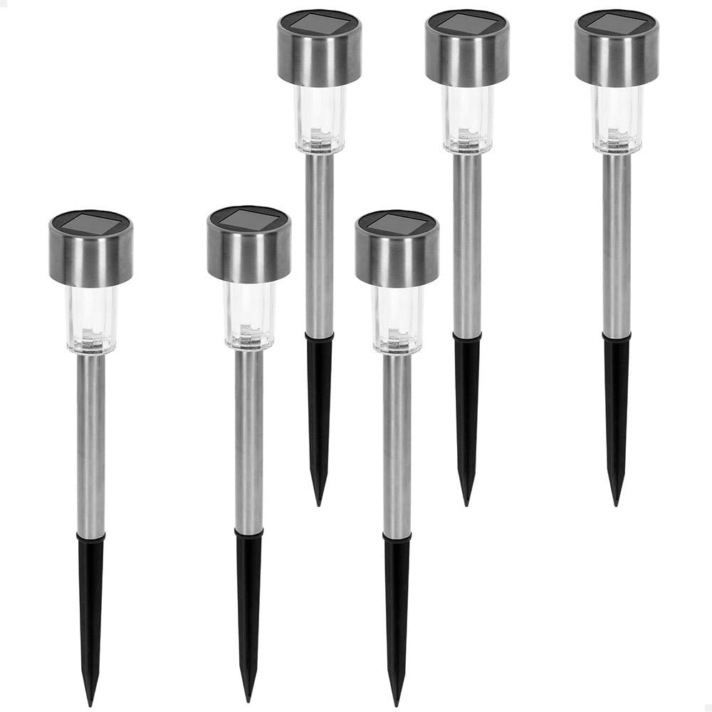 Aktive 61561 - Set 6 Fari Solari LED da Giardino