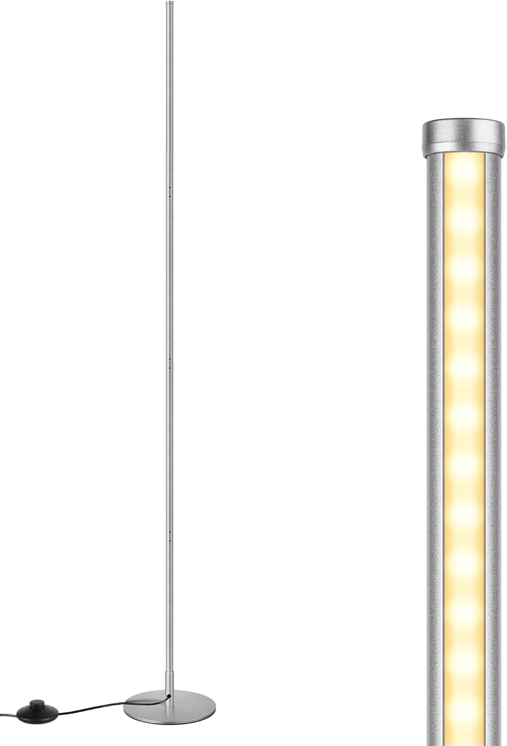 EDISHINE Lampada da Terra LED Dimmerabile Continua - immagine 9