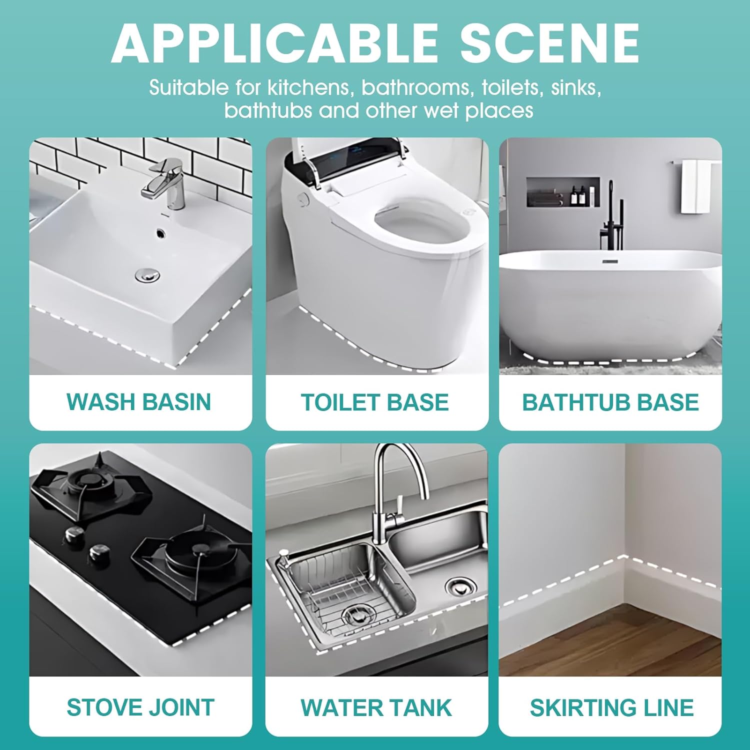 Silicone Trasparente Sigillante Doccia 100 Ml - immagine 5