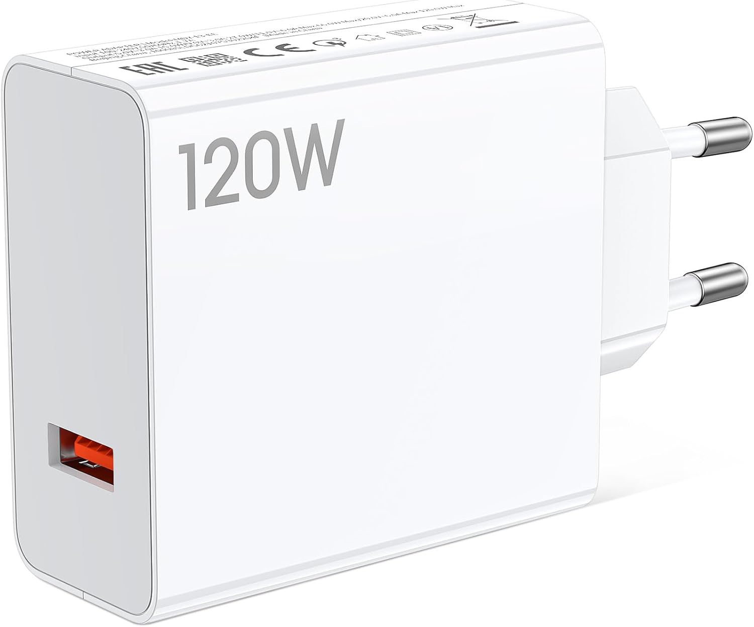 Caricatore USB 120W HyperCharge per Xiaomi Redmi Note 14 Pro+ - immagine 1
