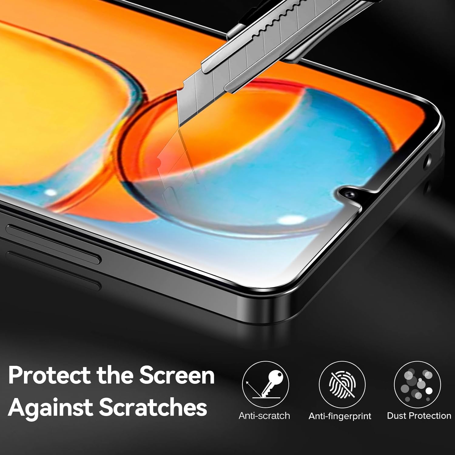 Ivoler Vetro Temperato per Xiaomi Redmi 13C / Poco C65 - immagine 2