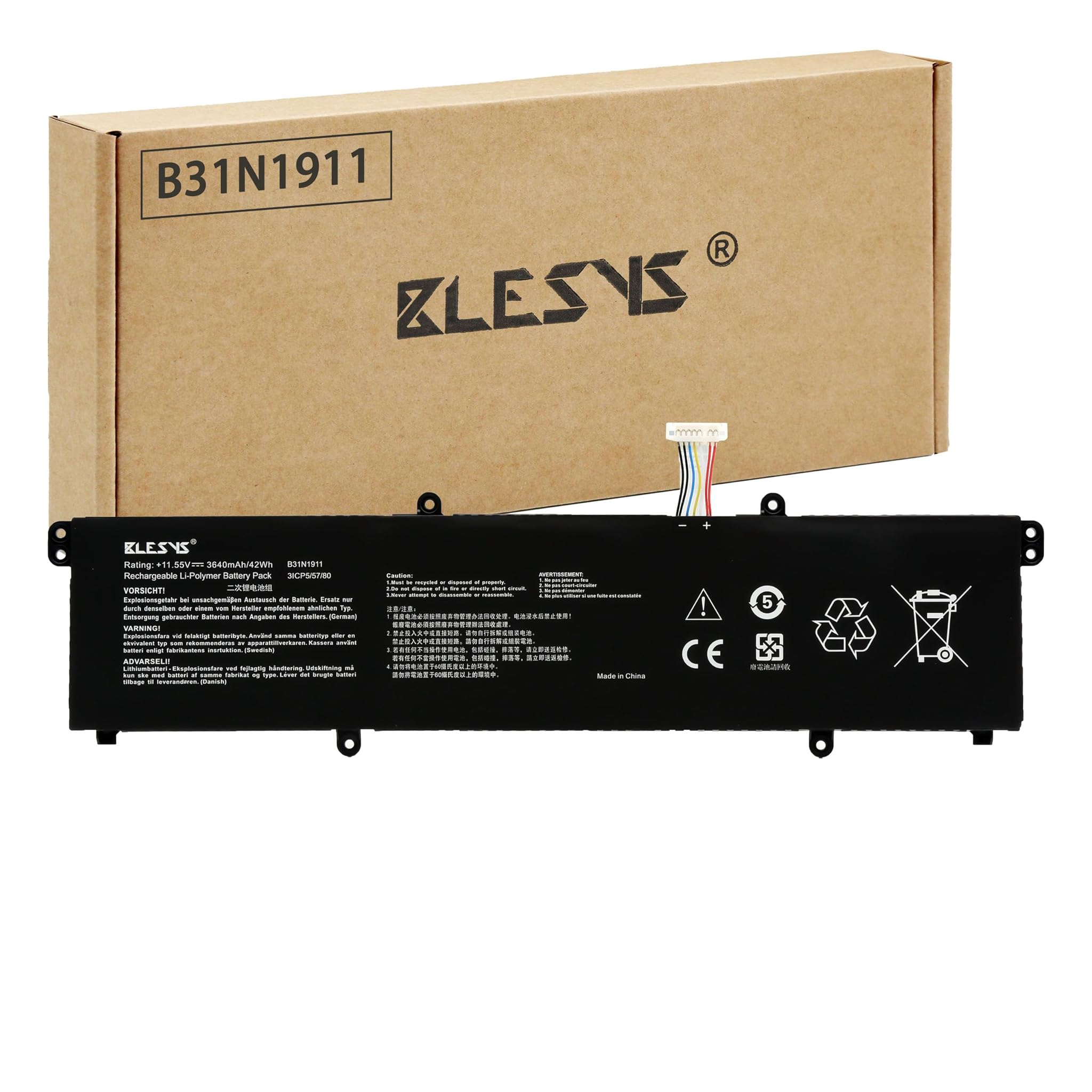 Blesys B31N1911 Batteria per ASUS VivoBook Flip 14