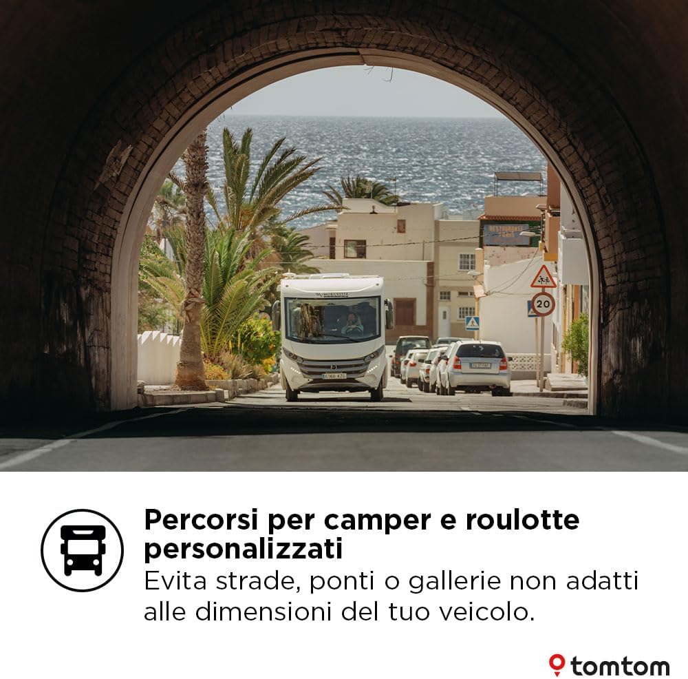 Tomtom GO Camper Max 2a gen. Navigatore 7" - immagine 2