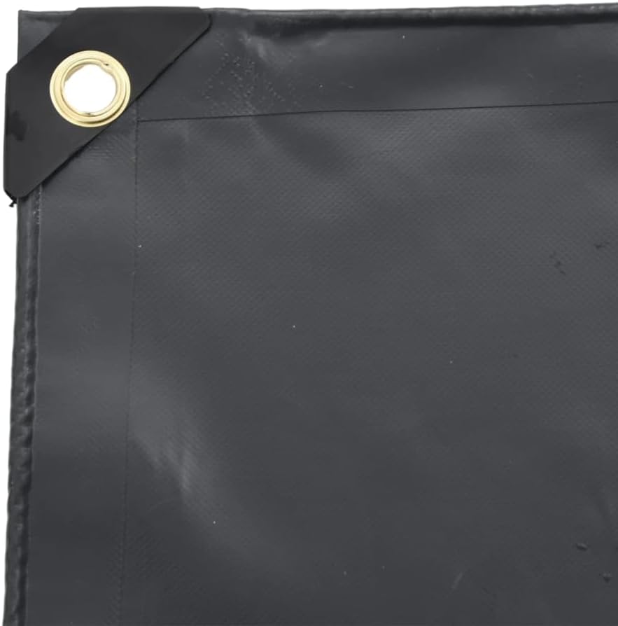 vidaXL Telone Antracite 3,5x5 m 650 g/m² - immagine 7