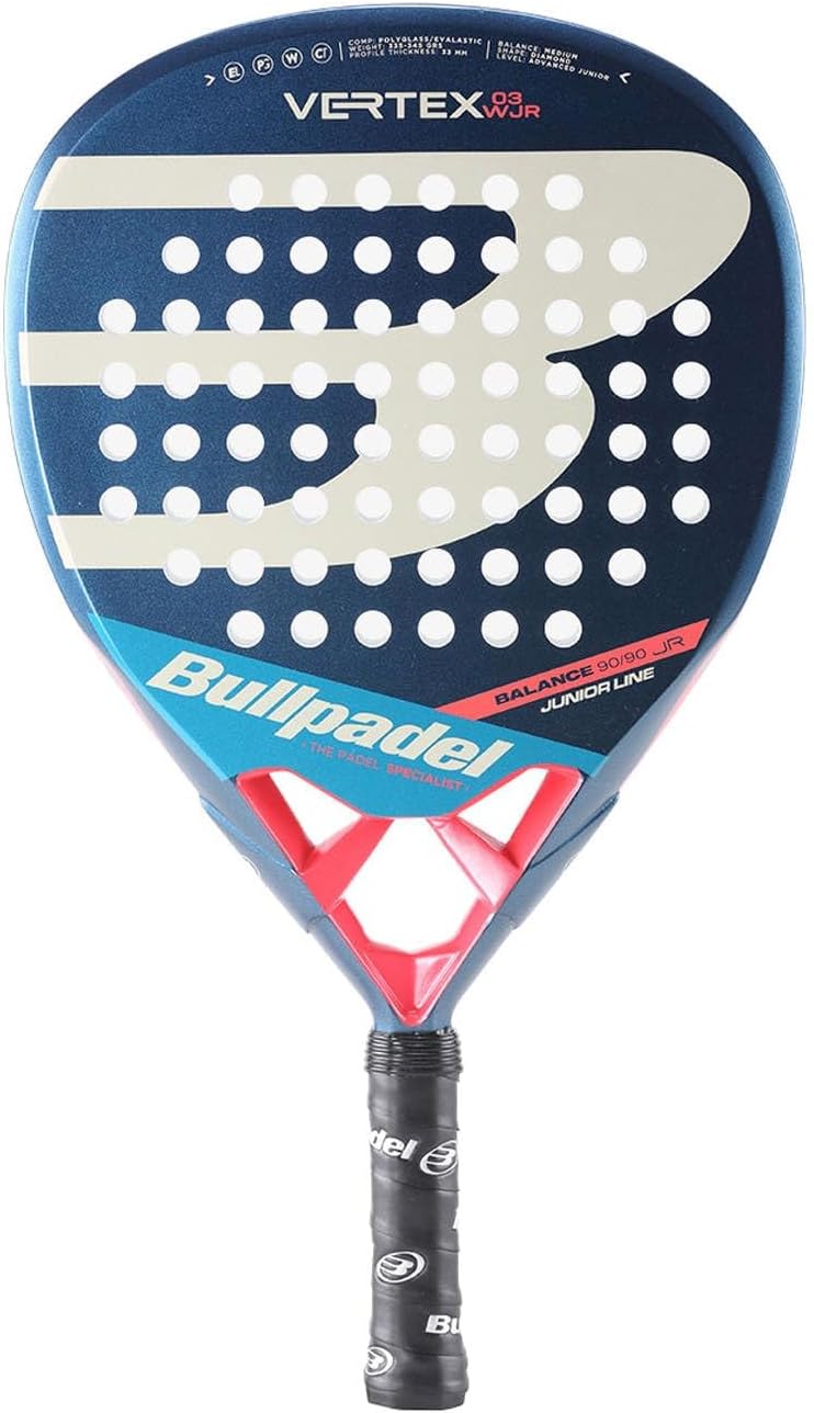 Bullpadel Pala Vertex JR Girl 23, Multicolore - immagine 1
