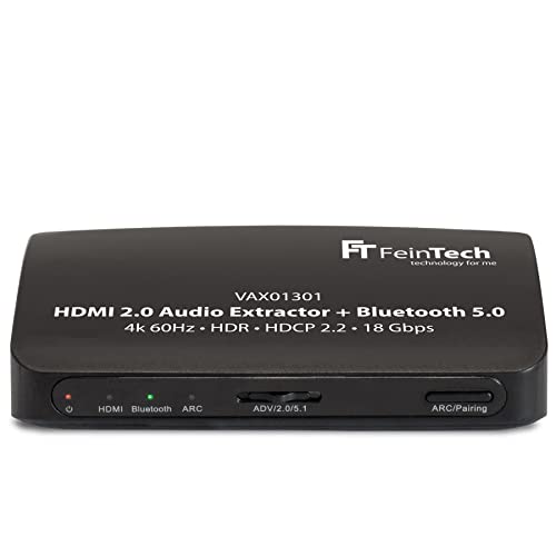 Feintech VAX01301 - Estrattore Audio HDMI Splitter 5.1