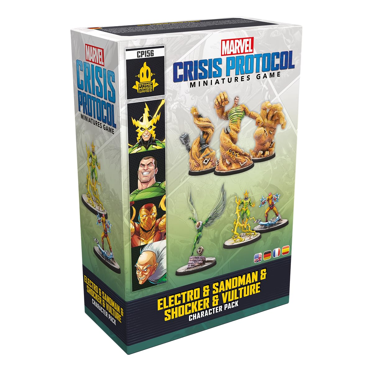 Marvel: Crisis Protocol Electro, Sandman, Shocker & Vulture