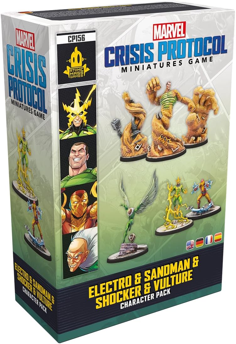 Marvel: Crisis Protocol Electro, Sandman, Shocker & Vulture - immagine 1