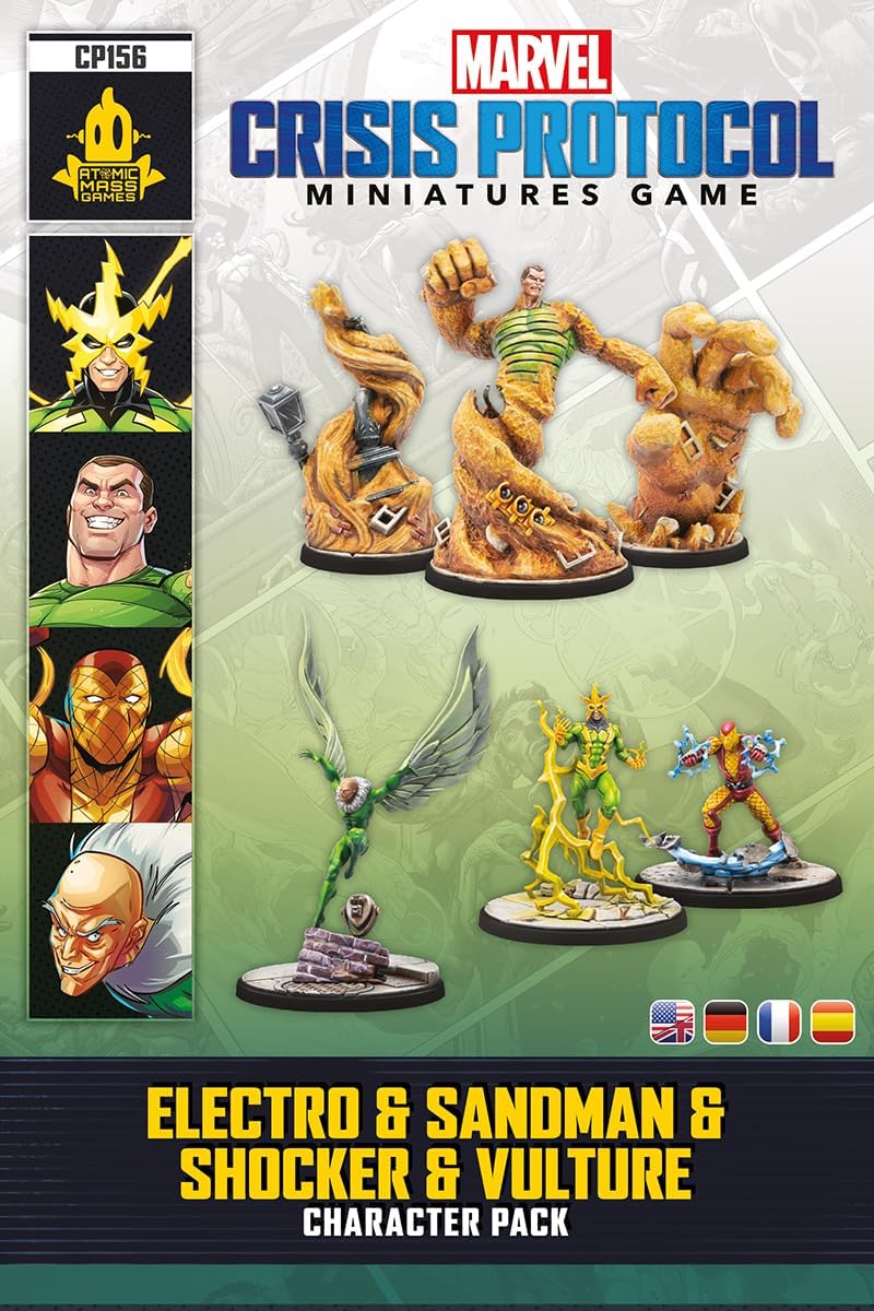 Marvel: Crisis Protocol Electro, Sandman, Shocker & Vulture - immagine 2