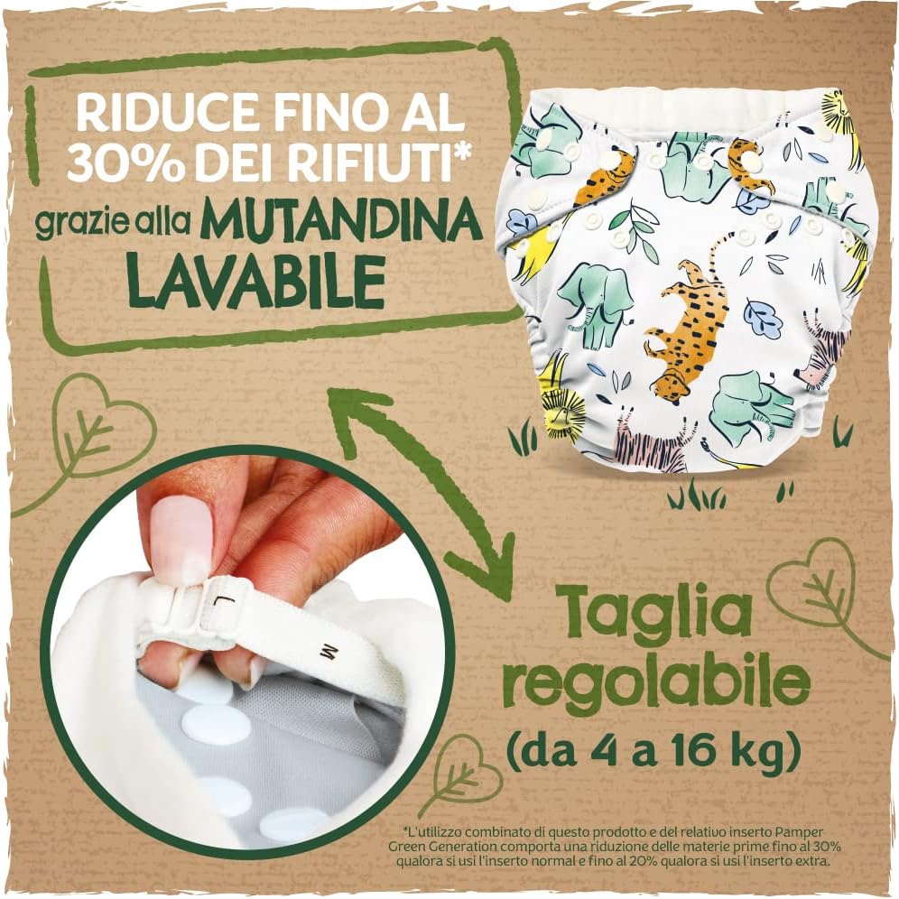 Pampers Green Generation Extra 120 Inserti - immagine 3