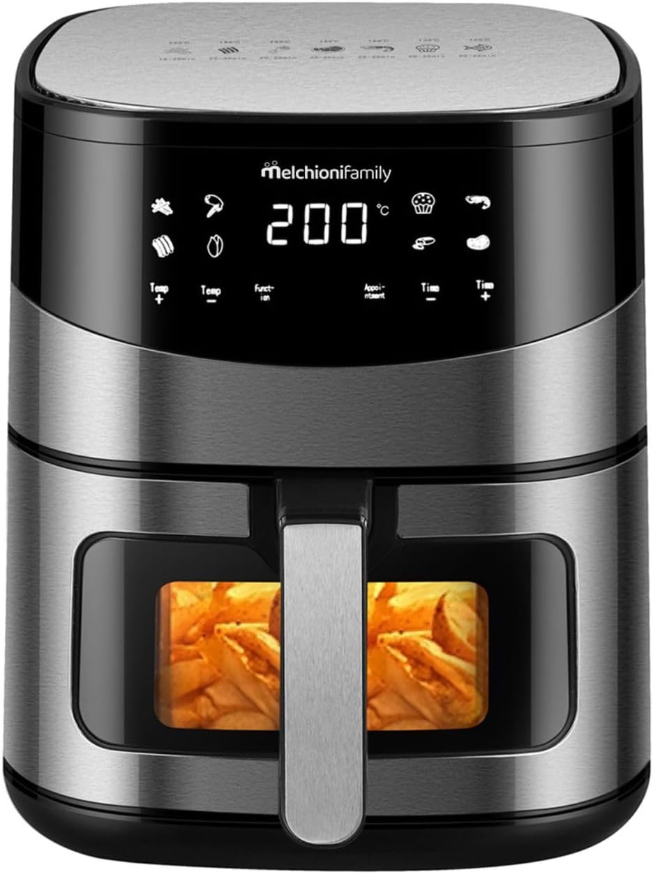 Melchioni Family ARIANNA Friggitrice ad Aria 6,5L 2000W