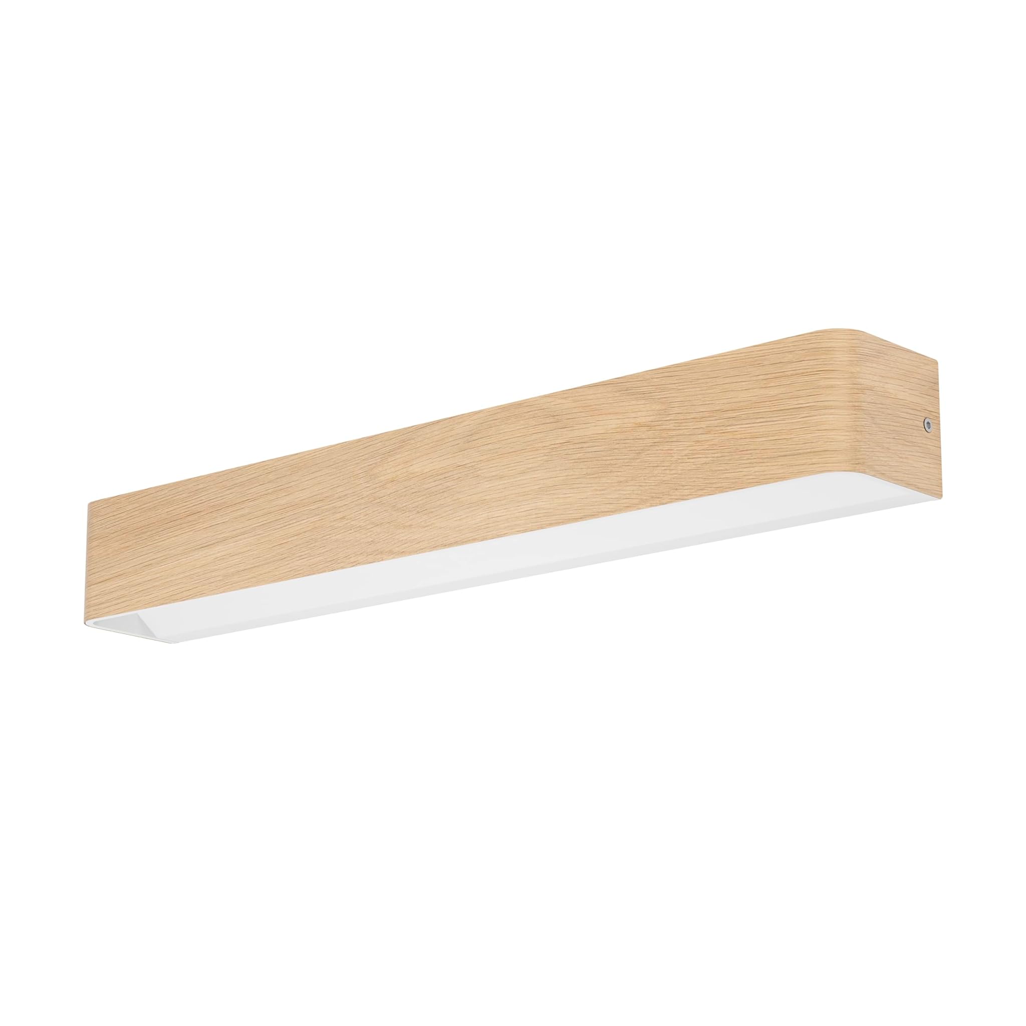 Eglo Applique LED Sania 6, Aspetto Legno Chiaro