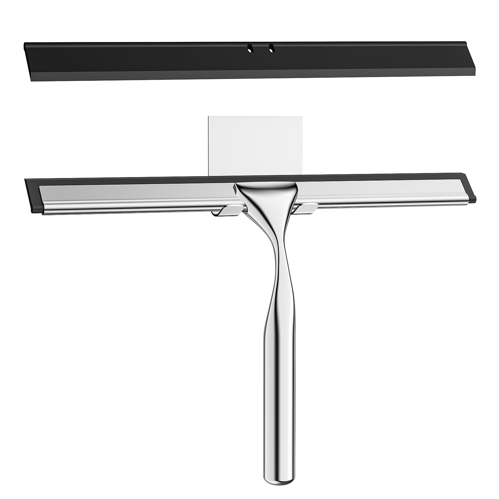 Radikor Tergivetro per Doccia in Acciaio Inox 25.5cm