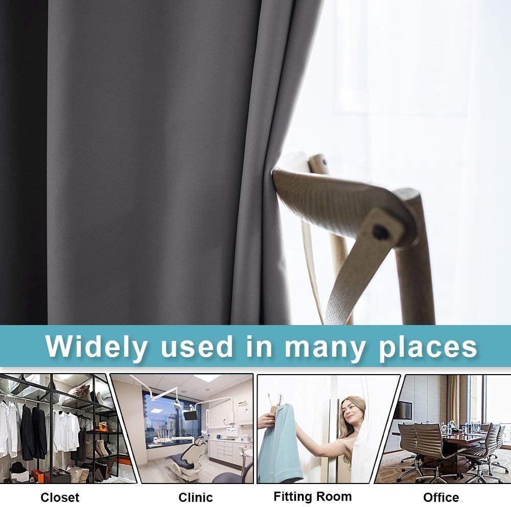 Pony Dance Tende Termiche Isolanti ad Anelli, Grigio - immagine 4