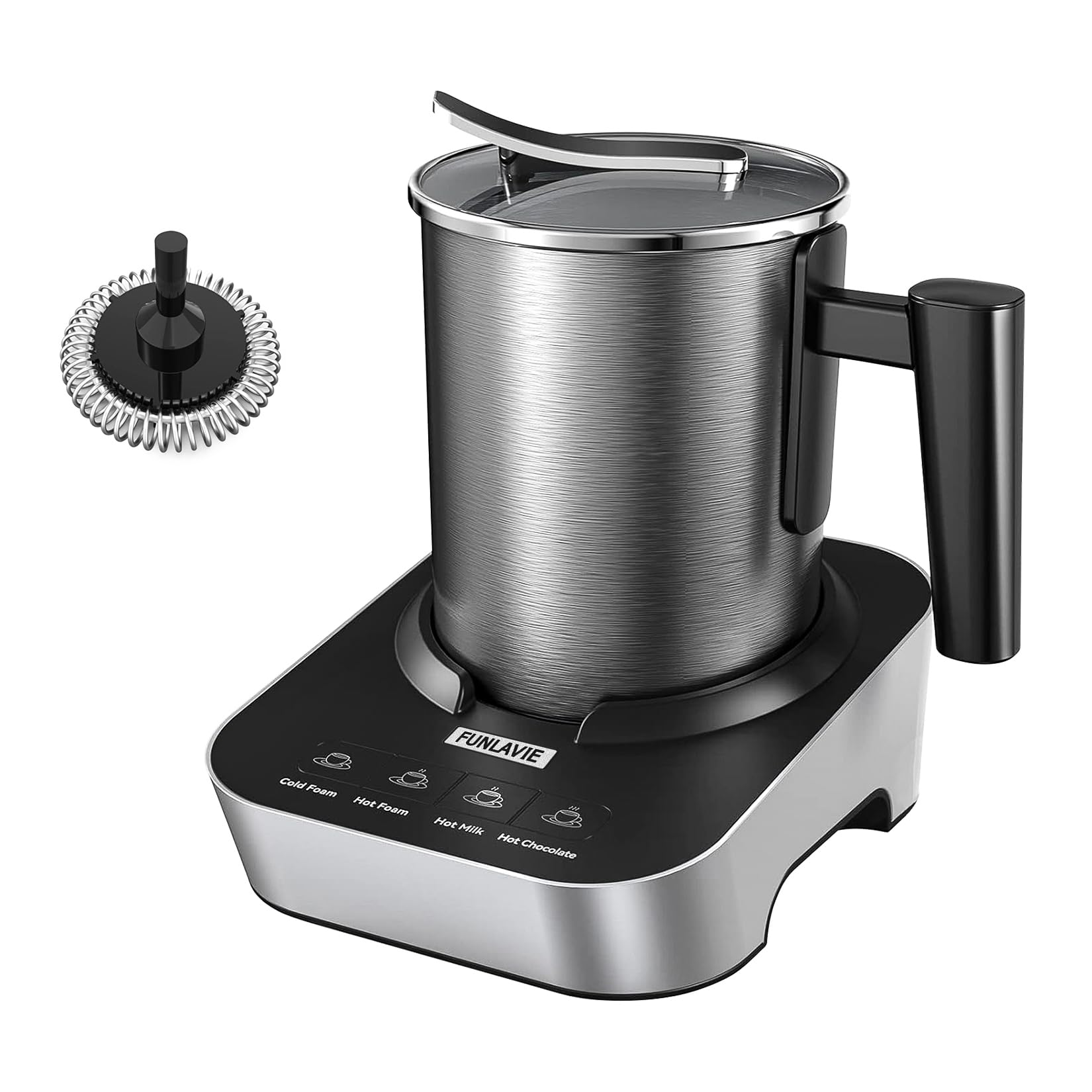 Milk Frother Automatico 4-in-1 Montalatte Elettrico