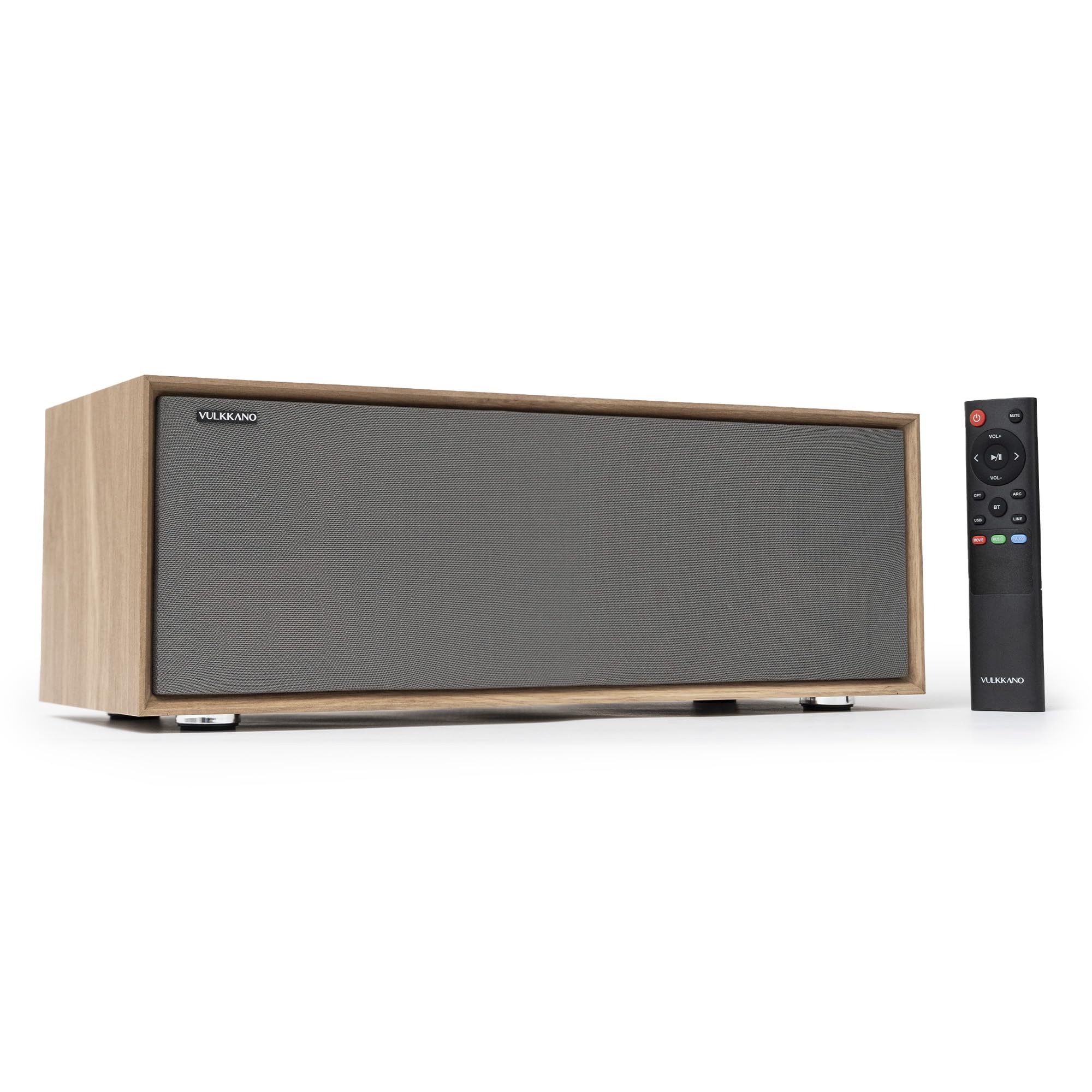 Vulkkano T50 ARC - Cassa Amplificata 50W, Brown