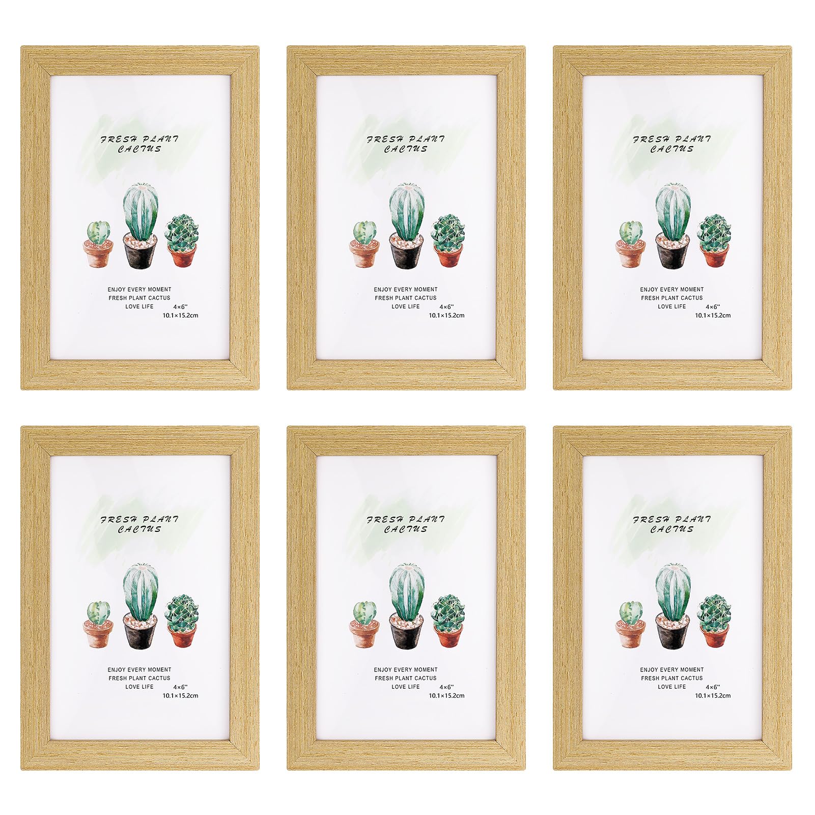 Halinuia 6 Pezzi Cornice per Foto 10x15 cm