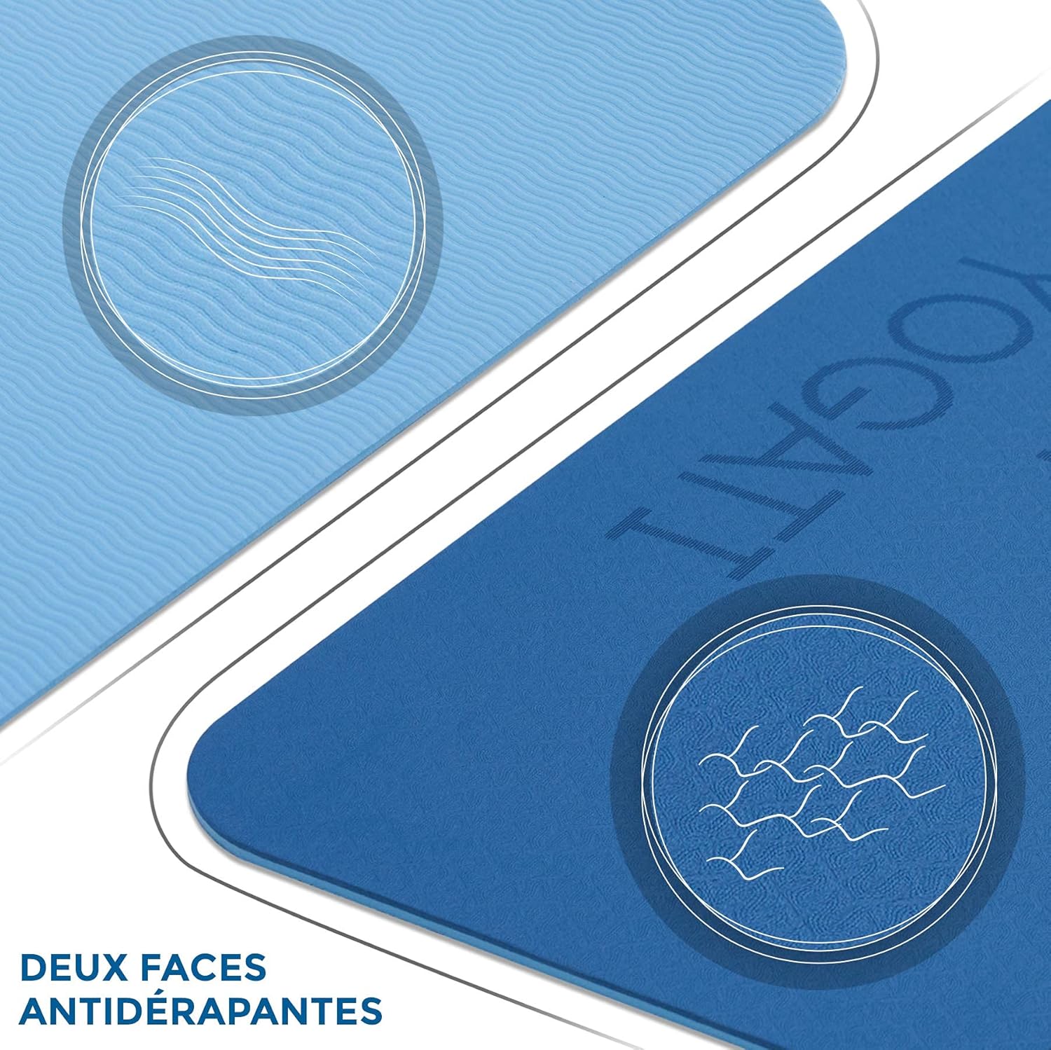 Tappetino Yoga Antiscivolo e Spesso - immagine 7