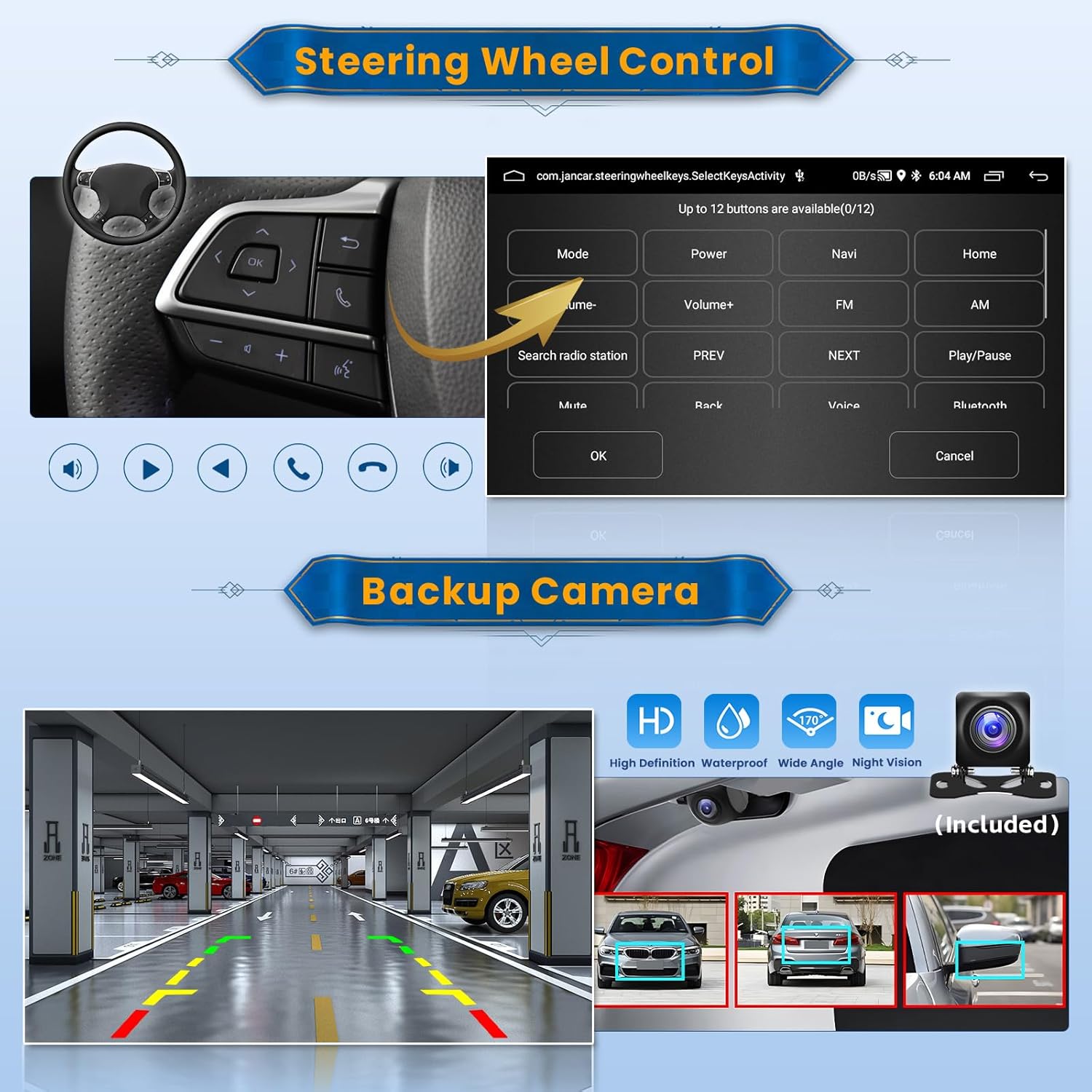 Inefala Autoradio 9" Android 13 per Mazda 3 - immagine 6