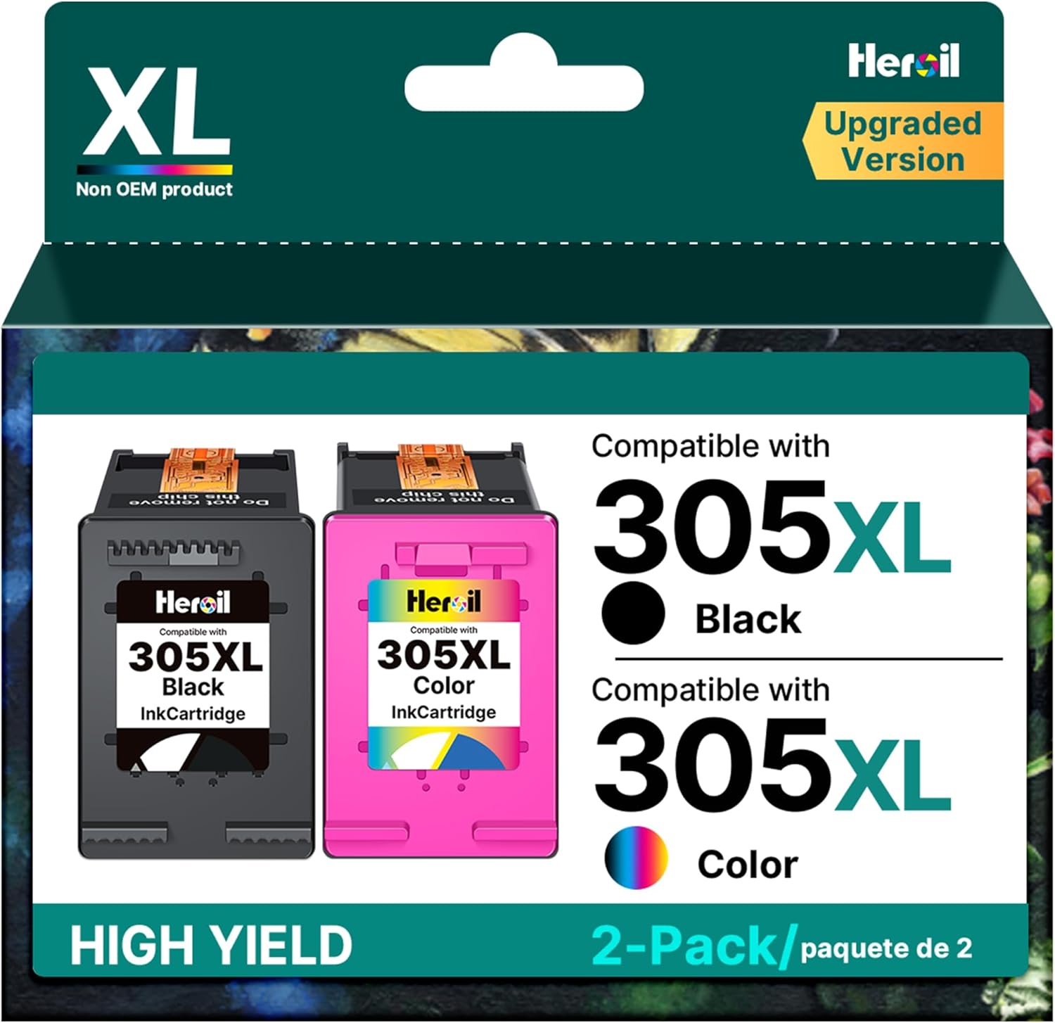 Cartucce d'inchiostro 305XL Nero e Colore (2-Pack) - immagine 1