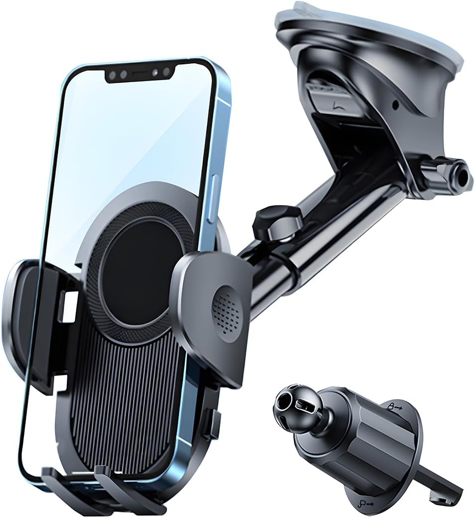 Jnnj Porta Cellulare Auto con Super Aspirazione - immagine 1