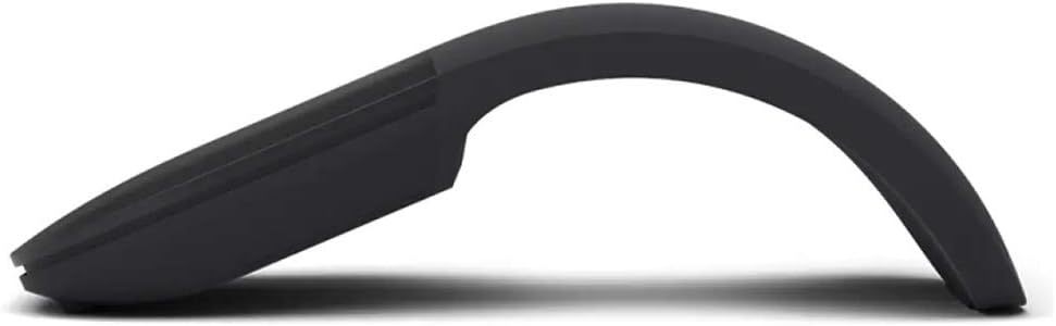 Zunate Mouse Bluetooth Arc Touch Pieghevole, Nero - immagine 3