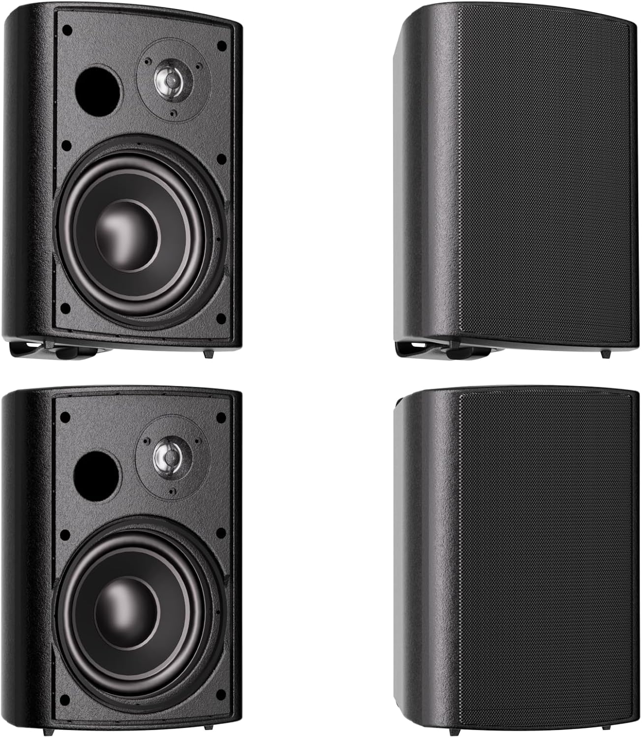 Herdio Diffusori da Esterno 800W 6,5" (4 Altoparlanti) - immagine 1