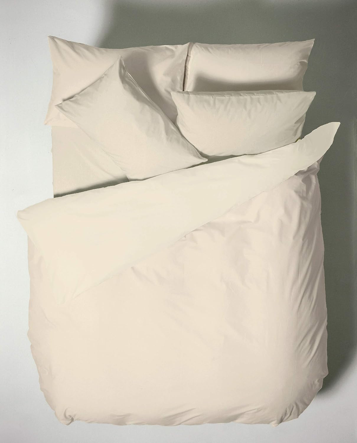 Bianca Plain Dyed Percale Cream - immagine 2