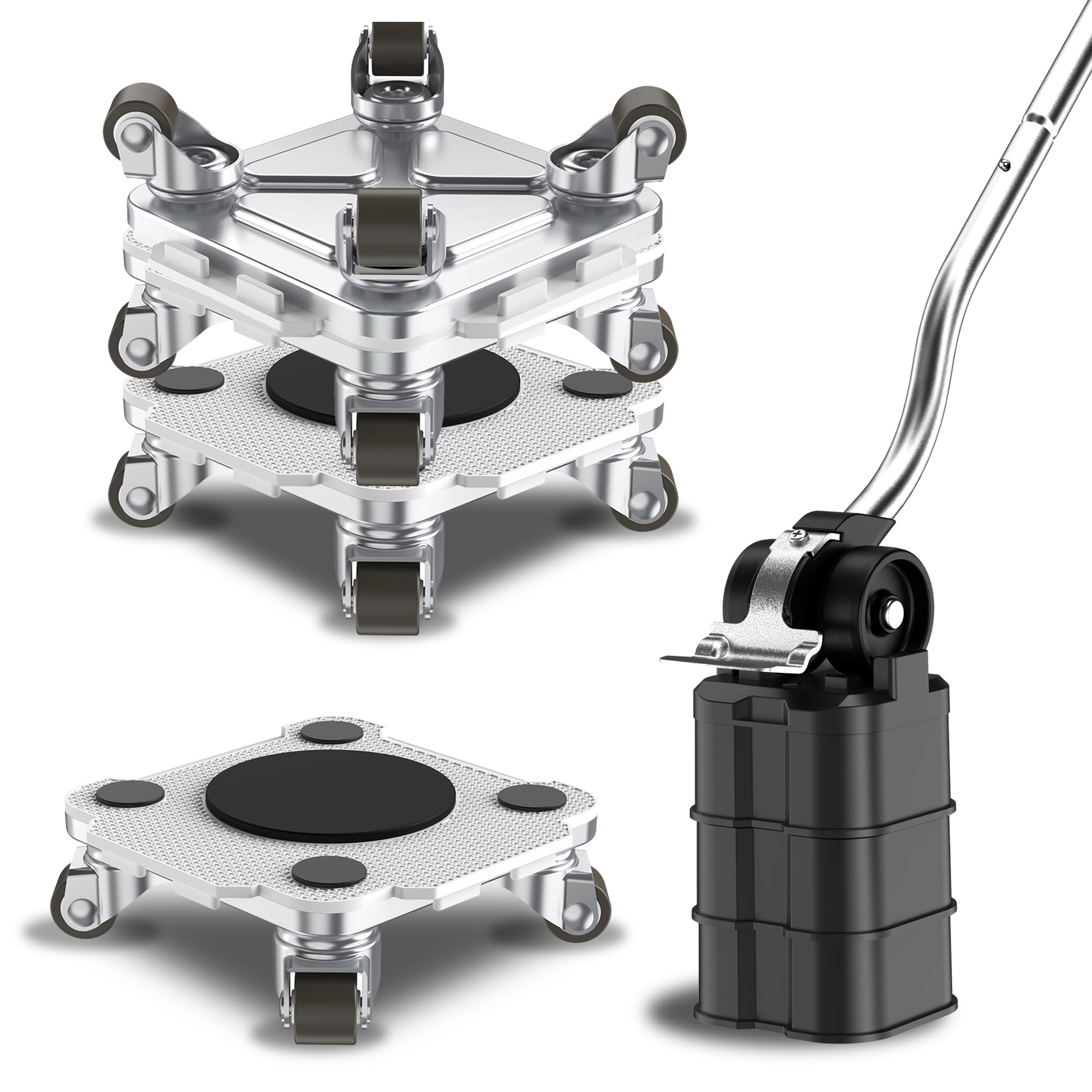 Oneon Set Pro Spostamento Mobili con Ruote TPE | Velz
